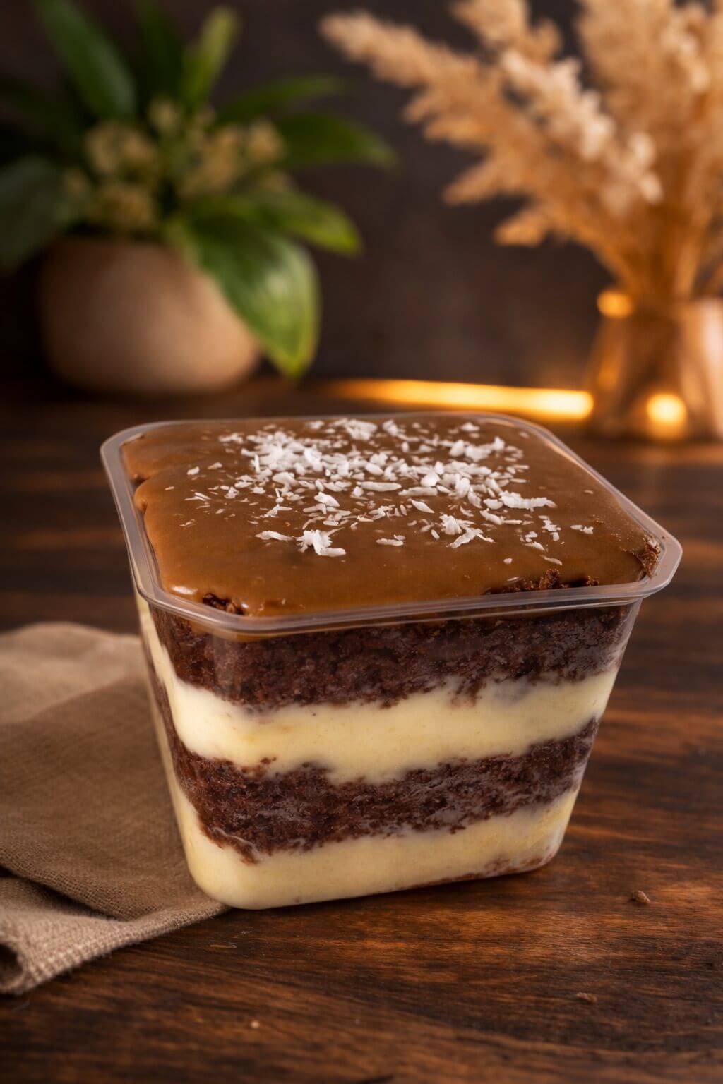 🍰 Bolo de Pote de Prestígio